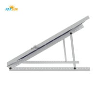 FS Aluminum Triangular Adjustable Solar PV Mounting For Flat Roof